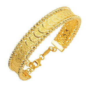 22 Ayar Tuğralı Kelepçe Altın Bilezik